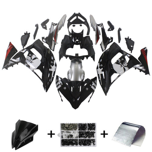 2017-2019 Kawasaki ER6F/Ninja650R Amotopart Fairing Kit Generic #117
