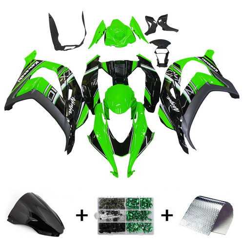 2016-2020 Kawasaki ZX10R Injection Fairing Kit Bodywork Plastic ABS#148 2016-2020 Kawasaki ZX10R Injection Fairing Kit Bodywork Plastic ABS#148