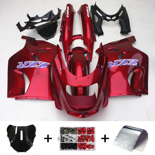 1993-2003 Kawasaki ZZR1100 Amotopart Fairing Kit Generic #115