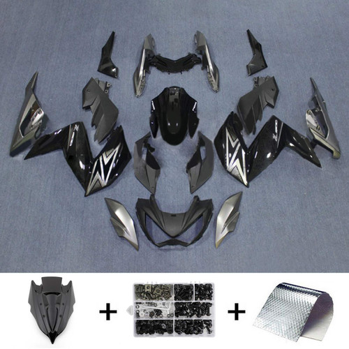 2015-2016 Kawasaki Z250/Z300 Amotopart Fairing Kit Generic #115