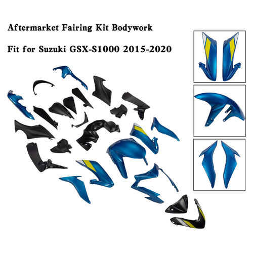 2015-2020 Suzuki GSX-S1000 Amotopart Fairing Kit Generic #18