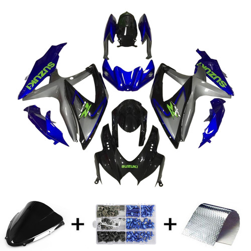 2008-2009 Suzuki GSXR 600/750 Amotopart Fairing Kit Generic #182