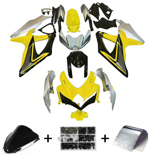 2008-2009 Suzuki GSXR 600/750 Amotopart Fairing Kit Generic #193