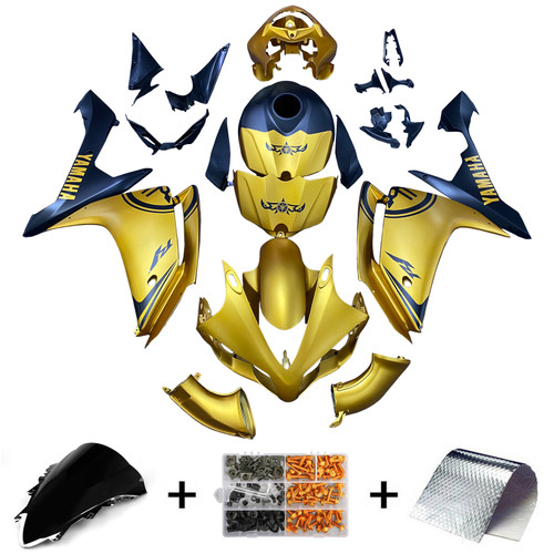 2007-2008 Yamaha YZF 1000 R1 Amotopart Fairing Kit Generic #135
