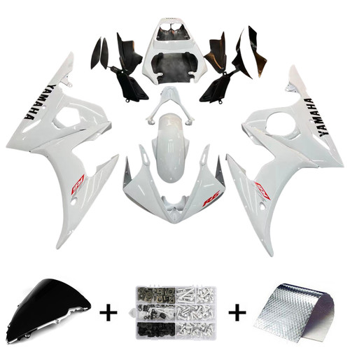 2003-2004 Yamaha YZF 600 R6 Amotopart Fairing Kit Generic #3