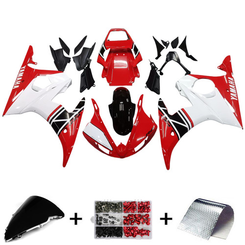 2005 Yamaha YZF 600 R6 Amotopart Fairing Kit Generic #8