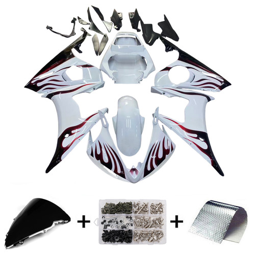 2005 Yamaha YZF 600 R6 Amotopart Fairing Kit Generic #12