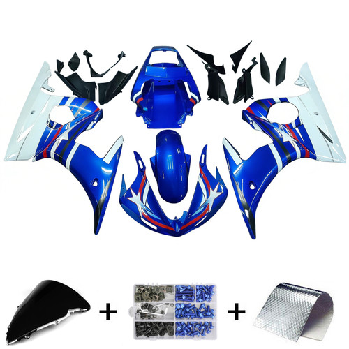 2005 Yamaha YZF 600 R6 Amotopart Fairing Kit Generic #13