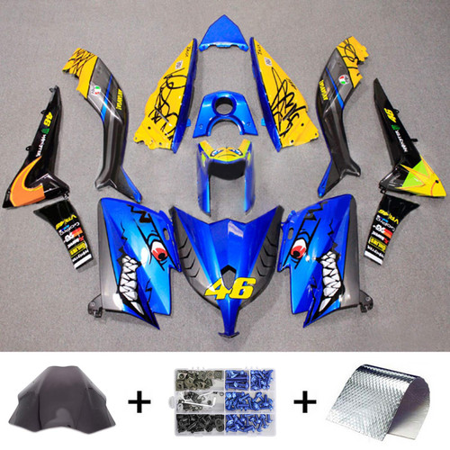 2012-2014 Yamaha TMAX530 Amotopart Fairing Kit Generic #126