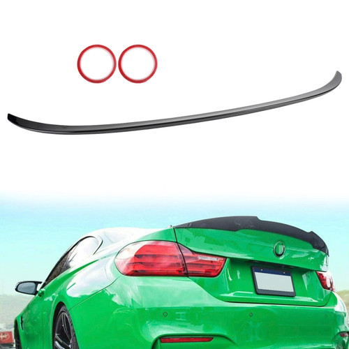 M3 Style Rear Trunk Spoiler Wing Fit BMW 3 Series F30 F35 2012-2019 Gloss Black