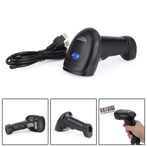 2020 Intelligent USB Laser Scan Barcode Scanner Gun Bar Handheld Code Reader