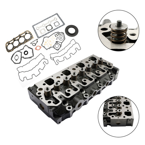 Complete Cylinder Head With Gasket Kit For Perkins Engine 404C-22 Cat 3024C