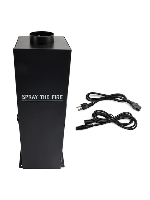 200W Flame Spraying Projector DMX DJ Stage Fire Effect Aerosol
