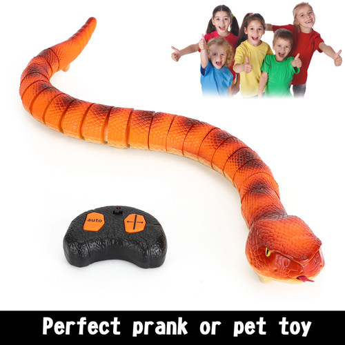 RC Anaconda Snake Remote Control Infrared Animal Prank Fun Toy Gift For Children