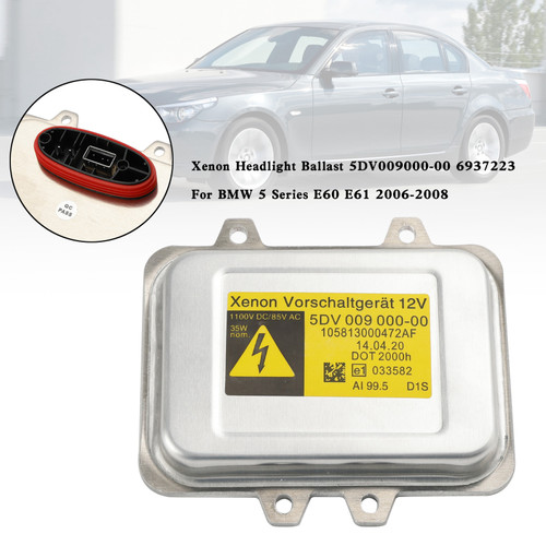 Xenon Headlight Ballast 5DV009000-00 6937223 For BMW 5 Series E60 E61 2006-2008
