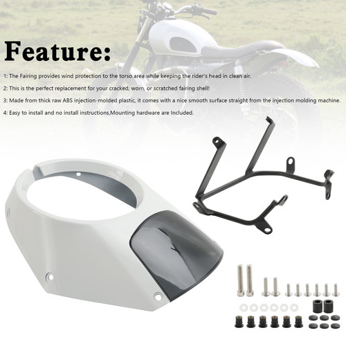 Headlight Windshield Fairing Windscreen For Honda CL300 2023 White