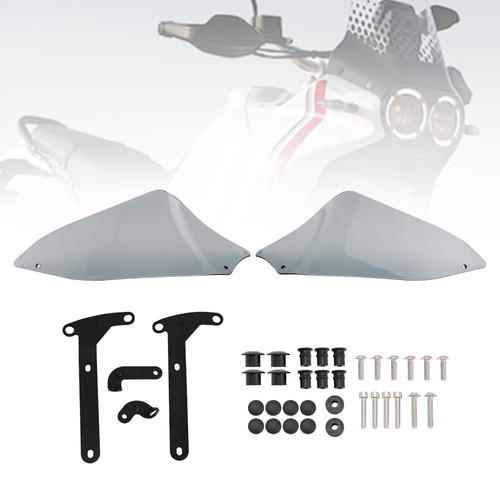 Motorcycle Deflector Side Top for DUCATI Desert X 2022-2023 Gray