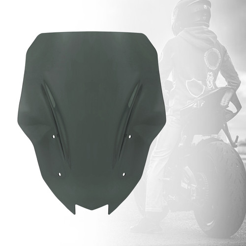 Windshield Windscreen for Kawasaki Versys 650 2022-2023 BLK - Mad