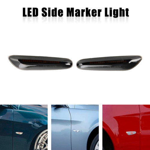 LED Sequential Blinker Side Indicator Turn Signal for BMW E90 E92 E60 E87 E82