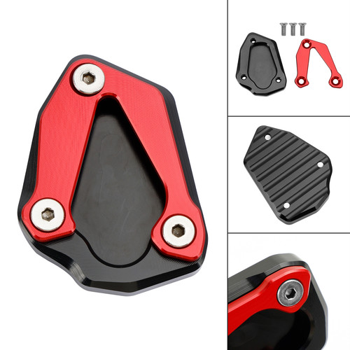 Kickstand Enlarge Plate Pad fit for BMW S1000RR 2020+ Red