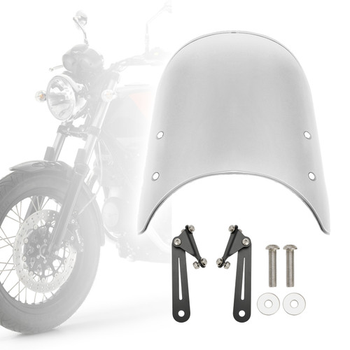 Windshield WindScreen fit for MOTO GUZZI V7 Classic 2016-2023 V9 Bobber 2018-23 CLE