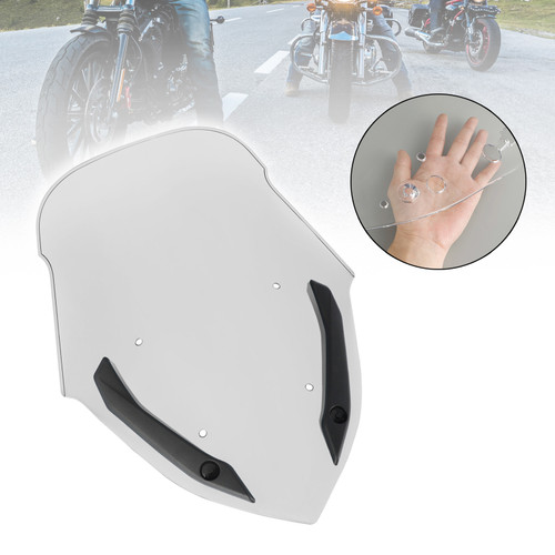 ABS Motorcycle Windshield WindScreen fit for YAMAHA NMAX 155 2021-2023 CLE