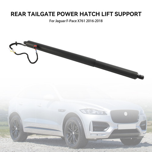 2016-2018 Jaguar F-Pace X761 left or right Rear Tailgate Power Hatch Lift Support HK8370354AA, T4A1144, T4A34990, HK83-70354-AA, HK8370354AA, HK83-70354-AA, black Generic