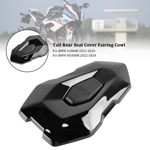 2021-2024 BMW S1000R Tail Rear Seat Cover Fairing Cowl black Generic 2021-2024 BMW S1000R Tail Rear Seat Cover Fairing Cowl black Generic
