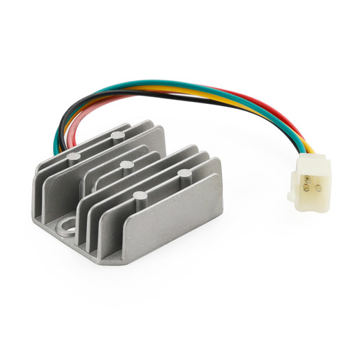 1988-1990 Honda NX125 NX 125 Transcity A AC Monophase 12V / 12A 5 Wires Regulator Rectifier 31600-KY7-000 31600-KR1-761 Generic