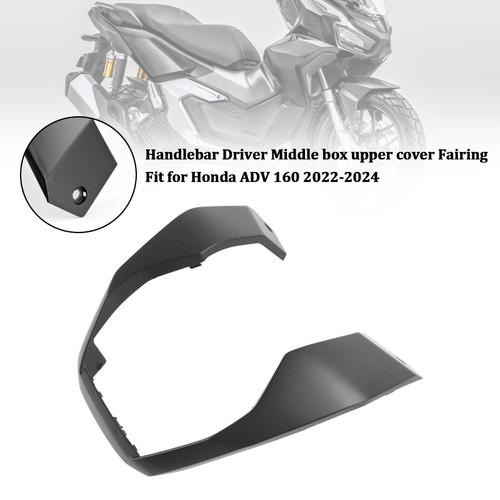 2023-2024 Honda ADV 160 Handlebar Driver Middle box lower cover Fairing Matta Black Generic