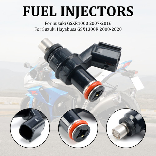 2007-2020 Suzuki GSXR1000 Hayabusa GSX1300R 1pcs Fuel Injectors 1571021H00 Generic 2007-2020 Suzuki GSXR1000 Hayabusa GSX1300R 1pcs Fuel Injectors 1571021H00 Generic