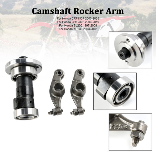 Caltric 2-Pack Camshaft Valve Rocker Arms For Honda CRF150F (2003-2005) & CRF230F (2003-2019)