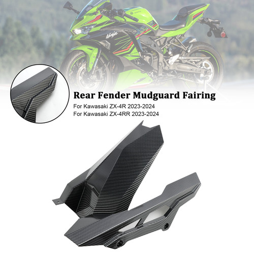 2023-2024 Kawasaki ZX-4RR Rear Fender Mudguard Fairing Carbon Generic