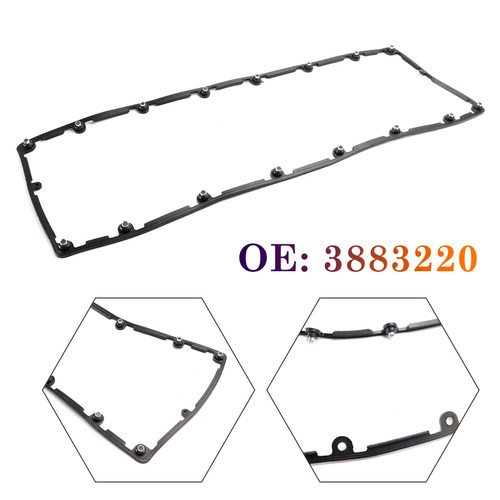 Cummins M11 L10 ISM Rocker Lever Cover/Valve Cover Gasket 3883220 Generic