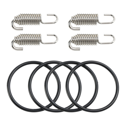 1999-2021 SX 200/250/300 MX EXC 200 250 300 2Pcs New Exhaust Seal O Rings and Springs 0770440030 Generic