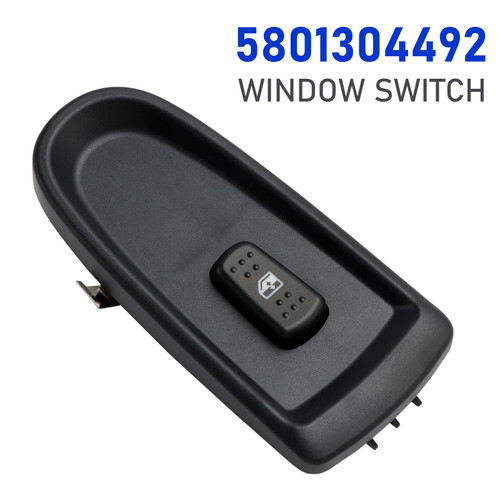 2006-2014 Iveco Daily IV-V Passenger Side Window Control Switch 5801304492 Generic 2006-2014 Iveco Daily IV-V Passenger Side Window Control Switch 5801304492 Generic
