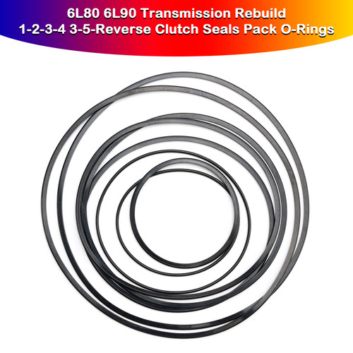 2006-on 6L80 - 6L90 Transmission Rebuild 1-2-3-4 3-5-Reverse Clutch Seals Pack O-Rings Generic