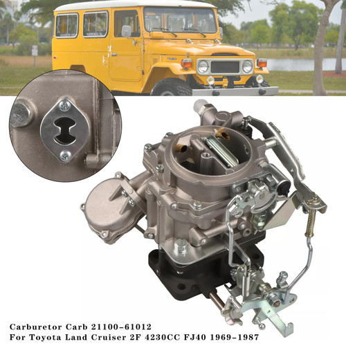 1969-1987 Toyota Land Cruiser 2F 4230CC FJ40 Carburetor Carb 21100