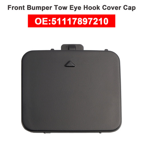 2003-2010 BMW E60 5 Seires Saloon M Sport Front Bumper Tow Eye Hook Cover Cap Generic