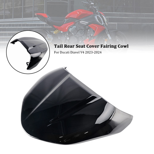 2023-2024 Ducati Diavel V4 Tail Rear Seat Cover Fairing Cowl Red