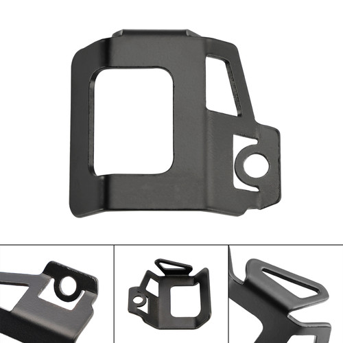 2023-2024 Scrambler 400X Rear Brake Fluid Reservoir Guard Cover Black Generic 2023-2024 Scrambler 400X Rear Brake Fluid Reservoir Guard Cover Black Generic