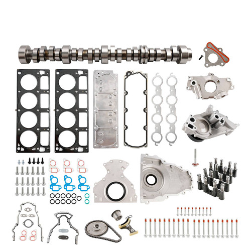2007-2013 Chevy GM Truck 5.3L NON AFM DOD Cam Lifter Kit with Valley Cover +more Generic