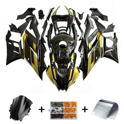 2022-2023 Yamaha YZF-R3 R25 Gold&Black Fairing Kit