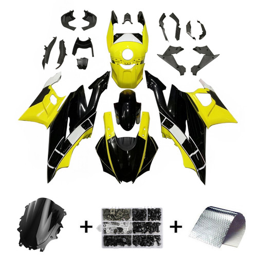 2022-2024 Yamaha YZF-R3 R25 Black&yellow Fairing Kit