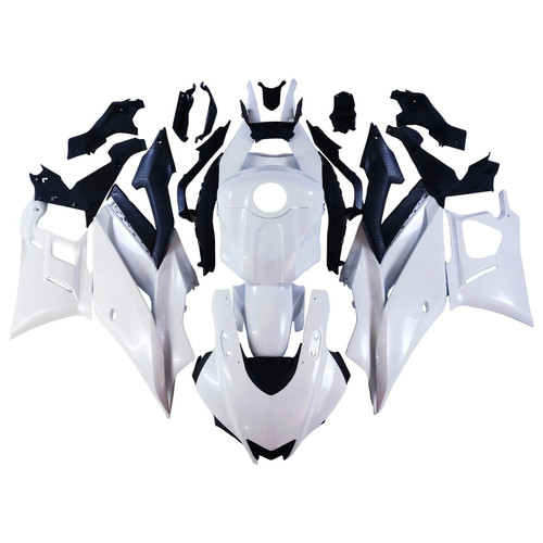 2022-2023 Yamaha YZF-R3 R25 Pearl White Fairing Kit