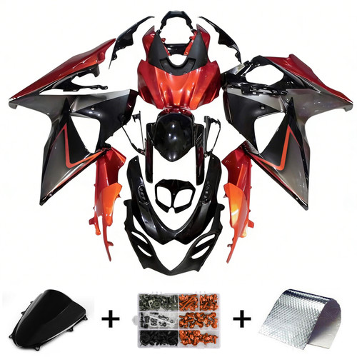 2009-2016 K9 GSXR1000 Suzuki Orange&Grey Fairing Kit