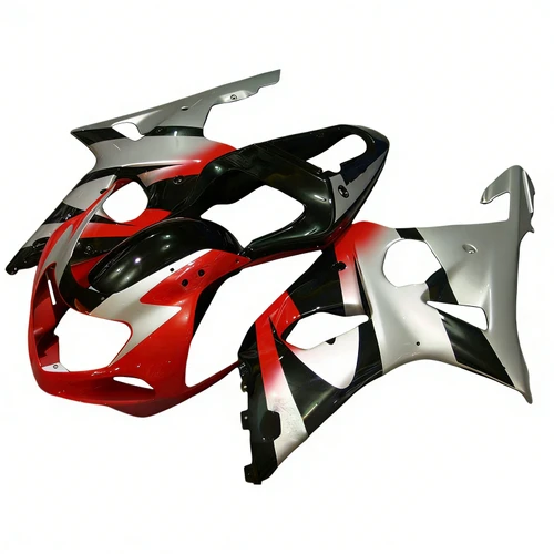 2001-2003 GSXR600 2000-2003 GSXR750 K1 Suzuki Red Grey Fairing Kit