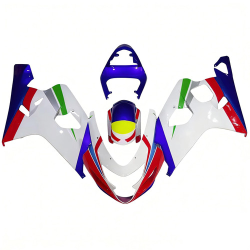 2004-2005 K4 GSXR 600/750 Suzuki Multicolor Fairing Kit