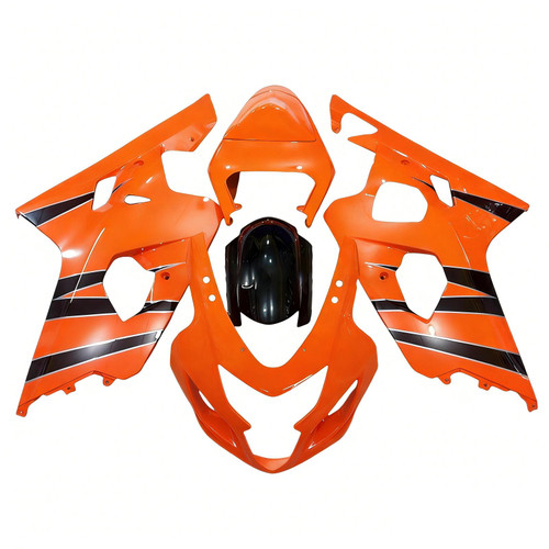 2004-2005 K4 GSXR 600/750 Suzuki Orange&Black Fairing Kit