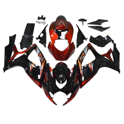 2006-2007 Suzuki GSXR600 750 Fairing Kit Collection One, Style 25